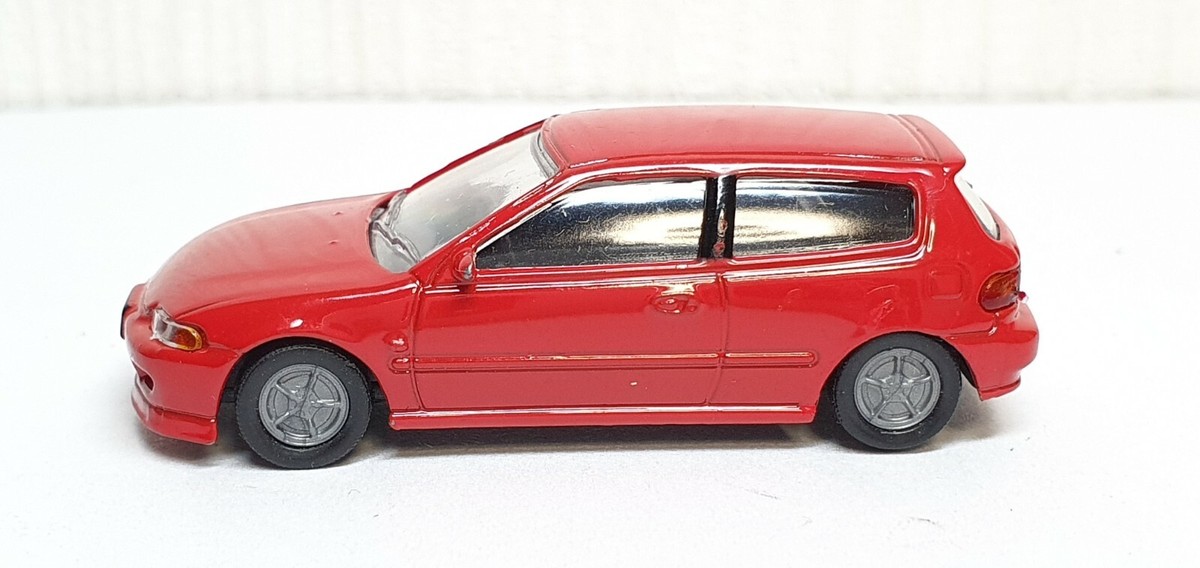 1/80 Initial D Real Collection HONDA CIVIC SIR-II EG6 RED diecast