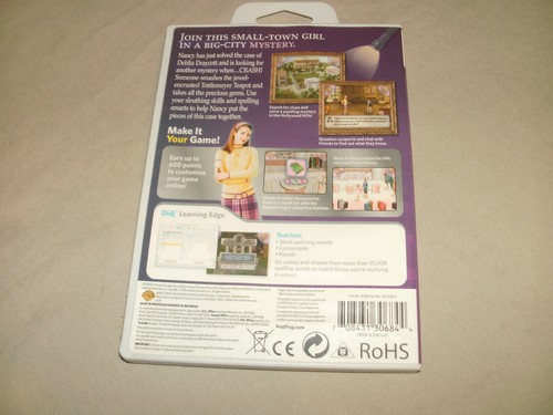 Leapfrog Didj Nancy Drew - Mystery In The Hollywood Hills Custom Learning Game - Picture 2 of 5
