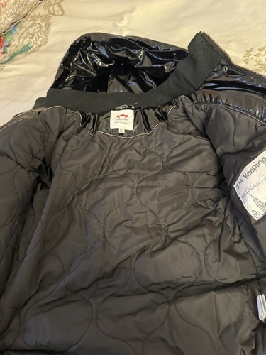 Appaman Uni Brown & Black Warm Puffer Coat 12 Year - Picture 3 of 5