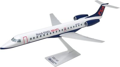 Flight Miniatures Trans States Airlines ERJ-145 N804HK Desk 1/100 Model Airplane