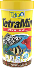 min Tropical Granules 3.52 Ounces, Nutritionally Balanced Fish Food