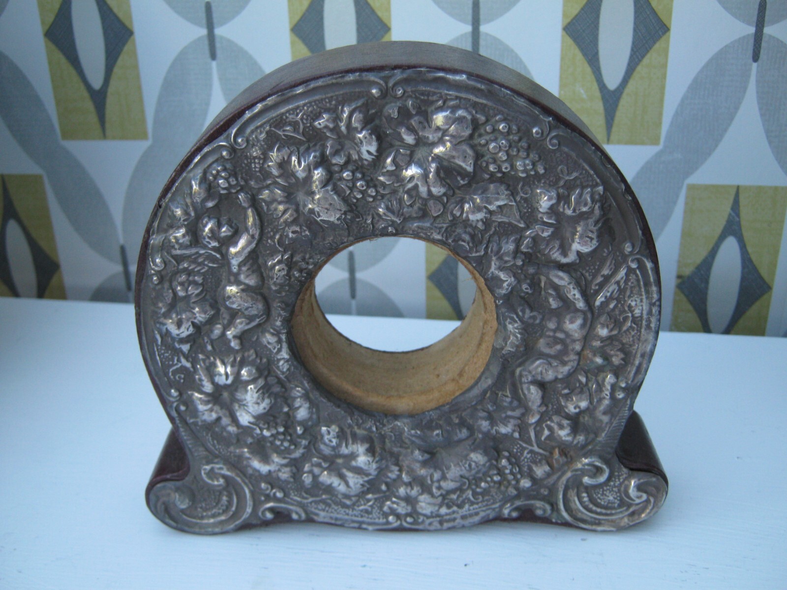 London 1988 Sterling Silver Ornate Cherub Pocket Watch Stand ? eBay