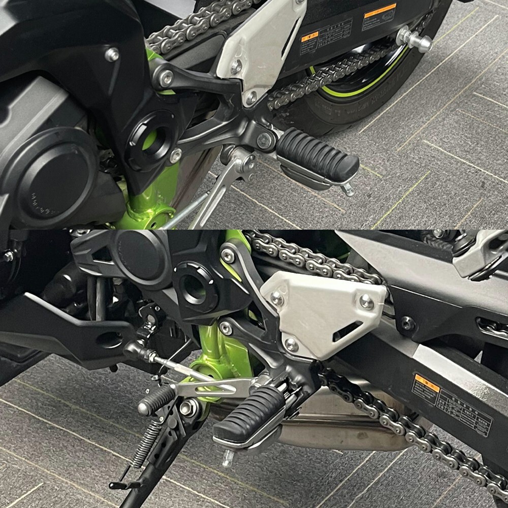 Foot Peg Rest Rubber For KAWASAKI NINJA 650R 400 1000 ZX6R/9R/12R