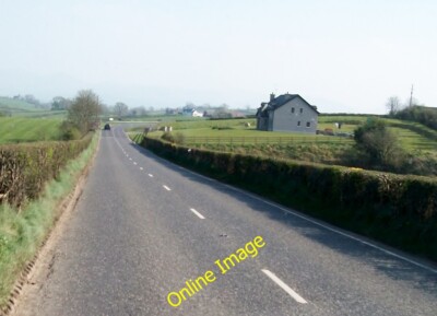 Photo 6x4 The B10 (May's Corner Road) approaching a major junction with t c2012