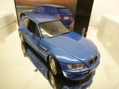 UT MODELS BMW Z3 M COUPE E36/8 -RARE- BLUE METALLIC 1:18 - GOOD IN