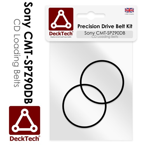DeckTech Ersatz-CD Ladegurte Für Sony CMT-SPZ70 HCD-SPZ70