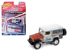 1980 Toyota land Cruiser Weathered Patina 1/64 Johnny Lightning JLCP7463