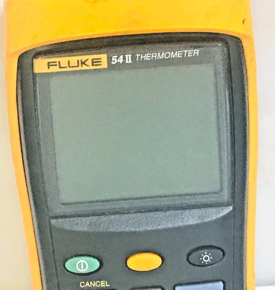 Fluke 54-2B 54 II B данных регистрации термометр с двойной вход мусор б/у редкая - Изображение 3 из 4