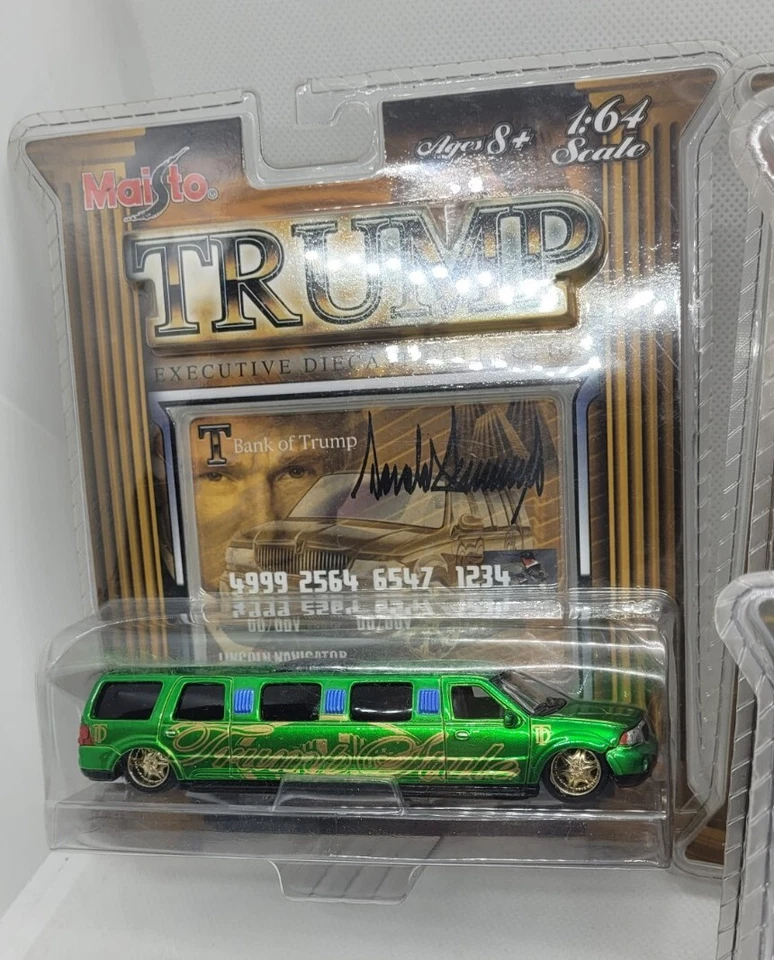 Diecast Collection 1/64  2006 Maisto Trump Executive Collection (Lot Of 4) - Image 4 of 4