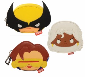 New Loungefly Marvel X Men Cyclops Storm Or Wolverine Coin Bag Mini Purse Pouch Ebay