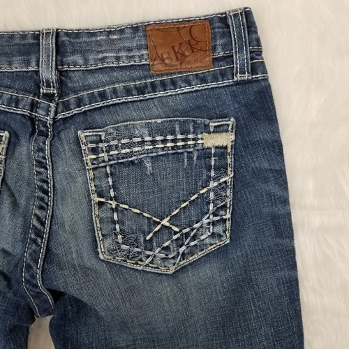 BKE Madison Capri Stretch Women's Jeans Size 28 Measured 28x22 - Picture 7 of 7