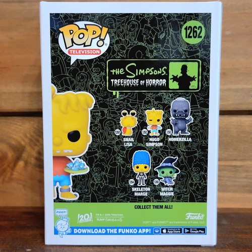 Hugo Simpson 1262 Simpson Árbol Casa de los Horrores Funko Pop! Figura de vinilo - Imagen 2 de 6