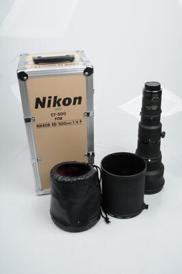 Nikon Nikkor AI-S 500mm f4 P ED IF Lens AIS #552 UK