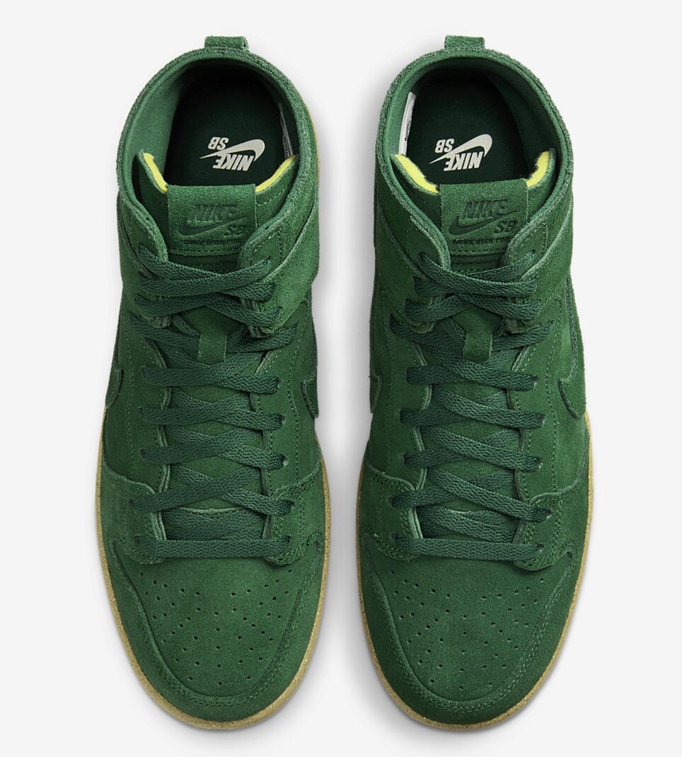 Nike SB Dunk High Shoe Pro Decon Gorge Green Men's Sz 14