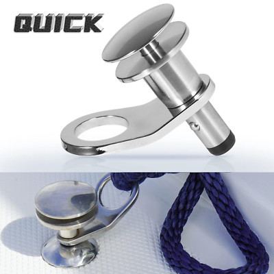 3/8'' Marine Stainless Steel Quick-Release Boat Fender Holder Pin