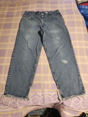 Levis SilverTab Jeans Blue 36 x 31 Oversized Fit Baggy VTG