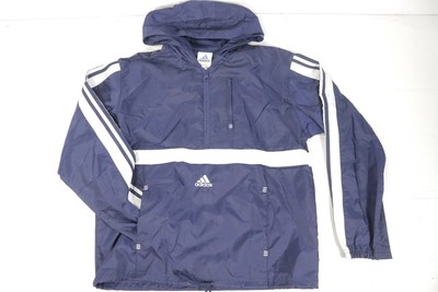 adidas windbreaker quarter zip