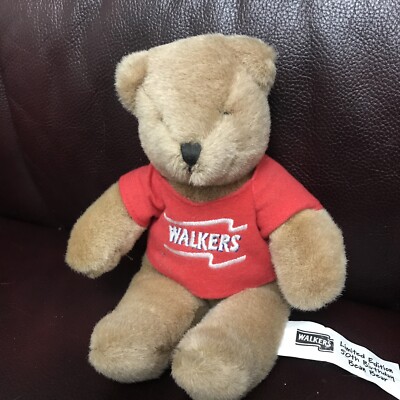 A Walkers Crisps Limited Edition 50th Birthday Bohnenbär
