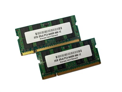 4GB 2x 2GB Memory for MacBook iMac Mid 2009 Early 2008 MC240LL/A MB323LL/A RAM