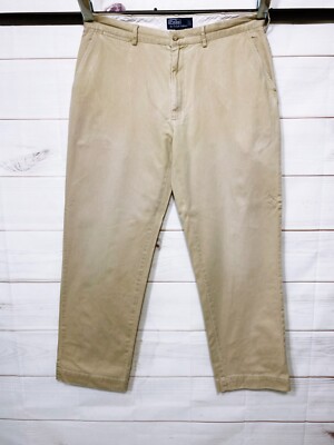 Polo By Ralph Lauren Mens Classic Chino Pants Size 36/32 (Actual
