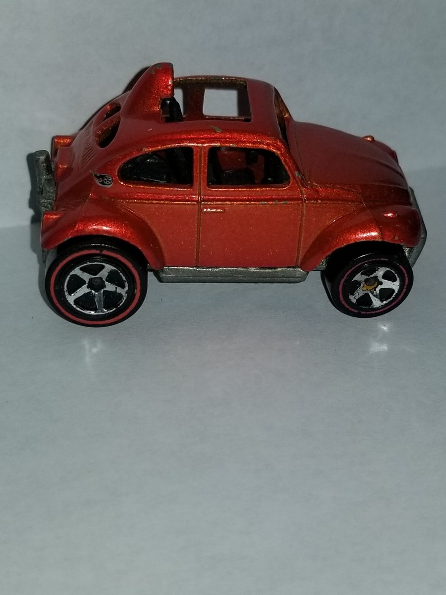 旧いホットウィール　1980年代　リアルライダース BAJA BUG VOLKSWAGEN “BAJA BUG”のレビュー！砂漠レース用カスタムビートルの