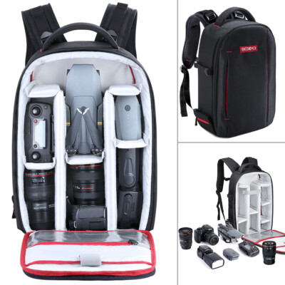 Beschoi DSLR SLR Camera Backpack Bag Case Waterproof for Canon Nikon Sony Pouch