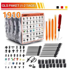 1910 Tlg Auto KFZ Spreiznieten Sortiment Autotür Innen Befestigung Clips Kit Set