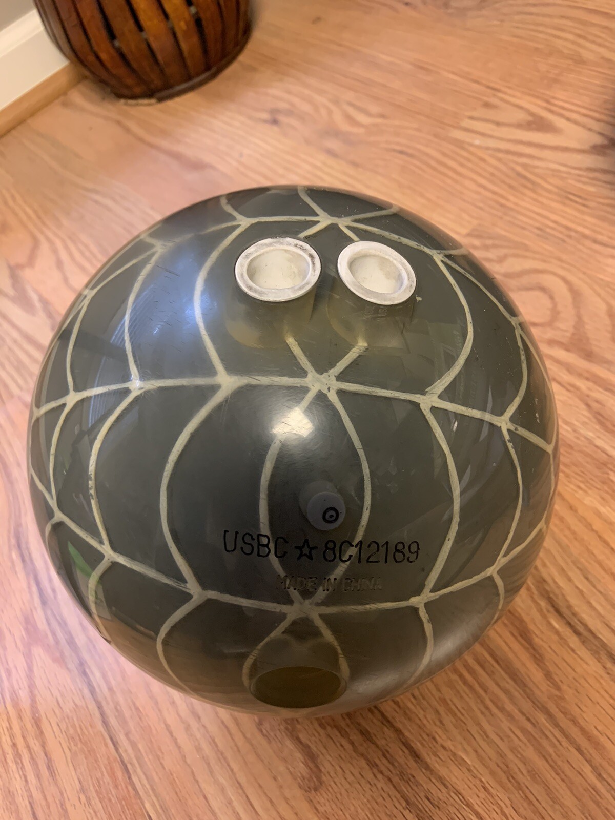 🕷 RARE Hammer BLACK WIDOW Clear Spare Bowling Ball Drilled 🕷 eBay