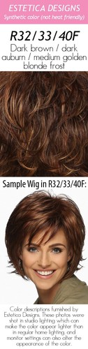BECKY Wig by ESTETICA, *ALL COLORS!* Stretch Cap, Genuine, New - 第 24/36 張圖片