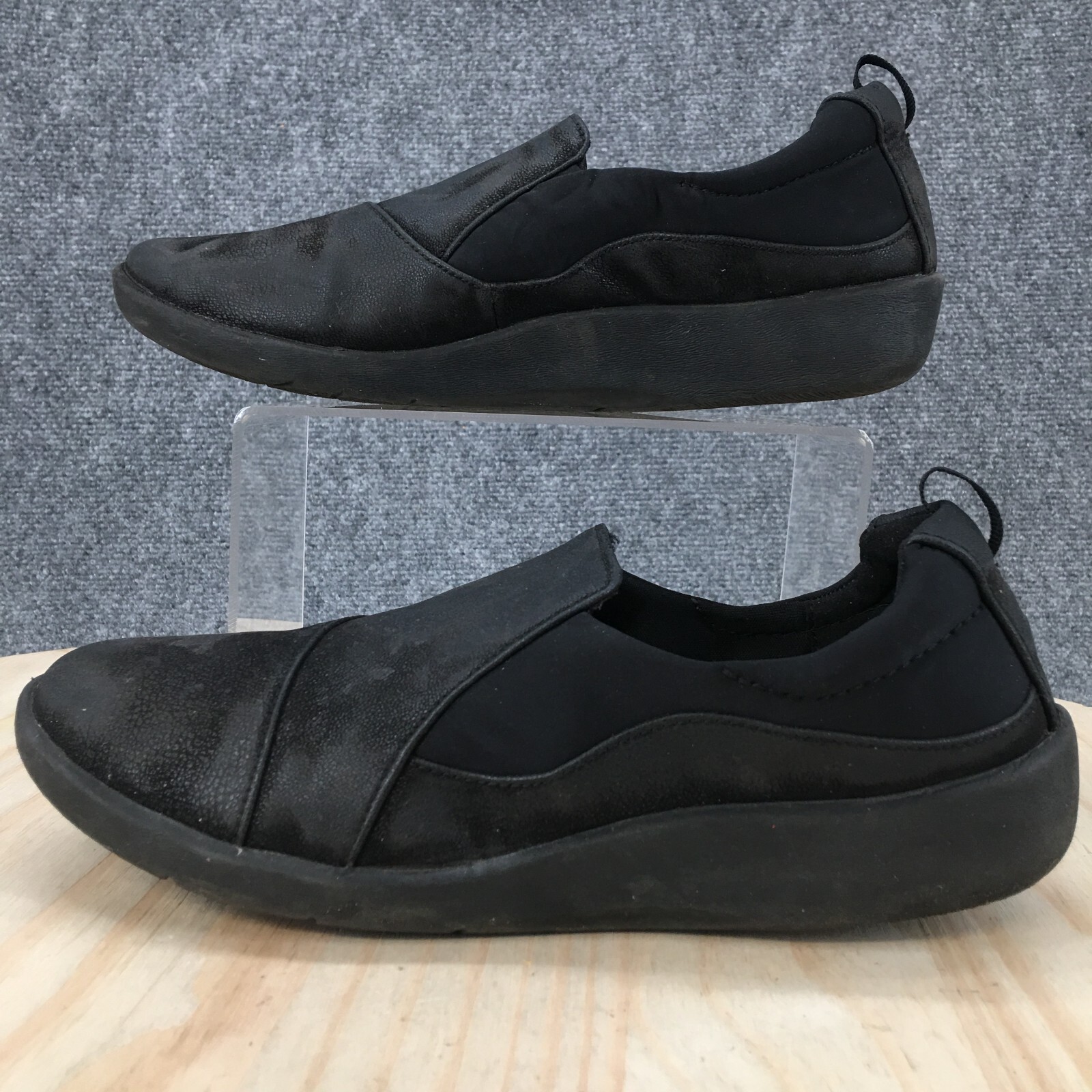 Cloudsteppers By Clarks Shoes Womens 8.5 W Sillian Paz Casual Loafers Brown  Flat | eBay