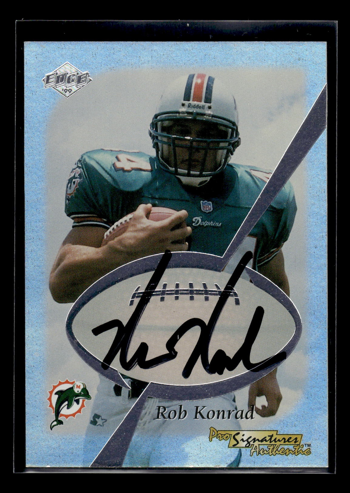 1999 Collector's Edge Odyssey #NNO Rob Konrad 228/1420 Pro Sig Authentics