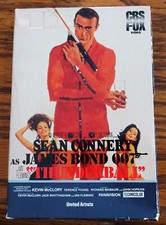 Thunderball BETA Tape 1983 Sean Connery as James Bond 007 CBS Fox Video