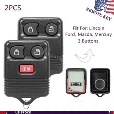 2X Keyless Entry Car Remote Control Key Fob Transmitter Alarm For Ford F150 F250