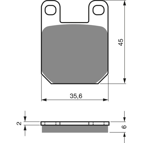 Kit De Plaquettes De Frein, Frein à Disque A.B.S. 36025