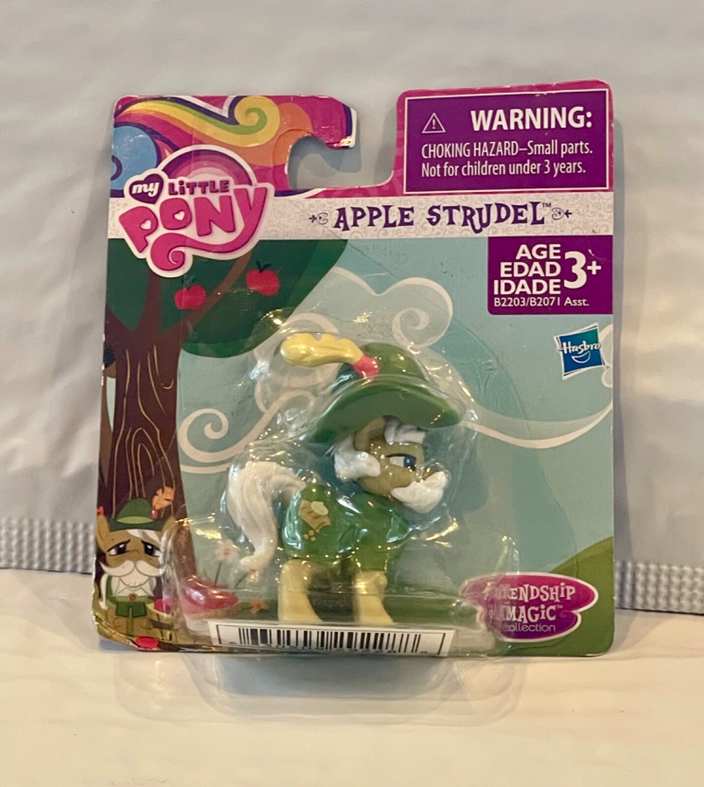 Hasbro My Little Pony Apple Strudel Mini Figure Picnic L'amicizia è magia Nuovo con scatola