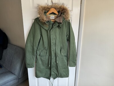 Fur Womens Mod Fishtail Parka WOMENS MONKEY TIME UNITED ARROWS