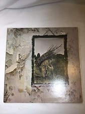Vintage 1971 Led Zeppelin IV LP Atlantic Records SD-7208 Rockefeller