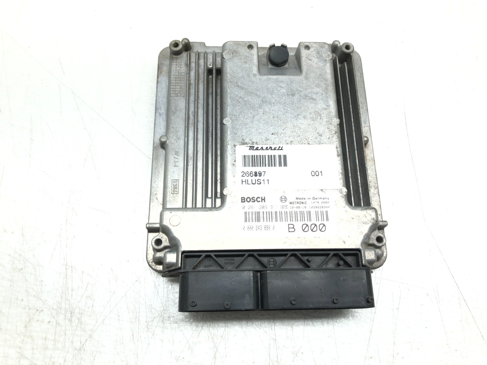 2008-2019 MASERATI GRANTURISMO S M145 STEERING COLUMN IGNITION MODULE & KEY OEM