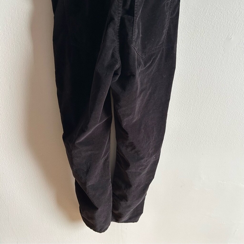 Madewell Size S Velvet Black Casual Skinny Jumpsuit Overalls image 9