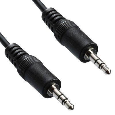 2 Units of 10 feet 3.5mm Male to Male M//M Jack Audio Stereo Cable For PC MP3 etc