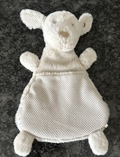 Steiff Baby Plush Lovey W Pouch Handmade Knop...
