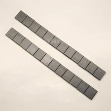 MATTE BLACK LOW PROFILE WHEEL BALANCE STICK ON ADHESIVE WEIGHTS 1/4oz 24 PIECES