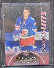 2021-22 Upper Deck UD Canvas Nils Lundkvist New York Rangers #C227