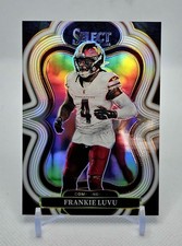 FRANKIE LUVU 2025 Select Suite Level White Prizm /35 Commanders