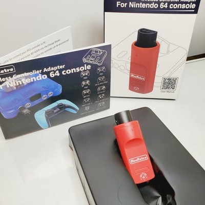 Bluetooth Adapter For Nintendo 64 BlueRetro Controller Receiver N64 RED. US SHIP