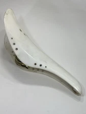 Viscount Aero Seat White Old School BMX Racing H2101P OG 1980s 80s Freestyle OG