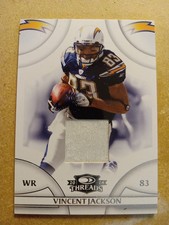 2008 Donruss Threads /250 Jersey Vincent Jackson #119
