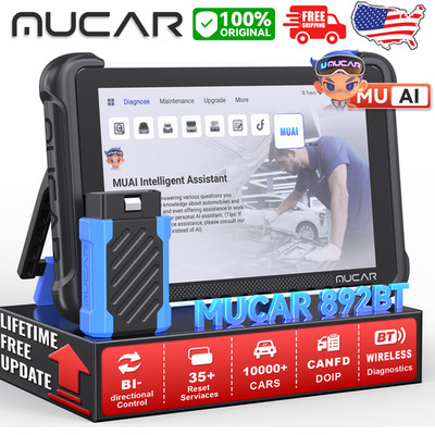 MUCAR 892BT All System Bidirectional Car OBD2 Scanner Diagnostic Scan Tool