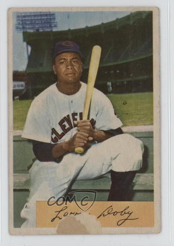 1954 Bowman Larry Doby #84 HOF 15wb