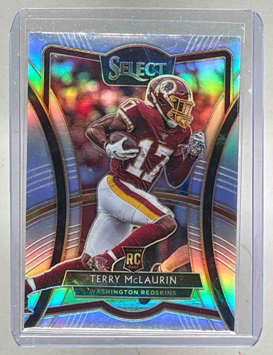 Terry McLaurin 2019 Panini Select #152 Silver Prizm Rookie RC Premier Level